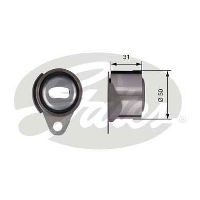 GATES T41157 Eksantrik Gergi Rulmani Kucuk Clio-Espace-Kango-Logan-Megane-Master-R9-R11-R19-R21 1.7-1.8-1.9 Dti-2